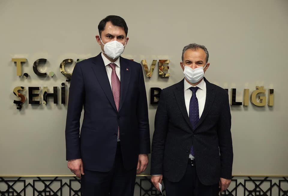 Başkan Kılınç, Bakan Kurum’dan Destek İstedi