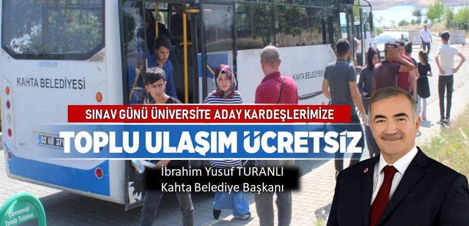 Kahta Belediyesinden Örnek Davranış