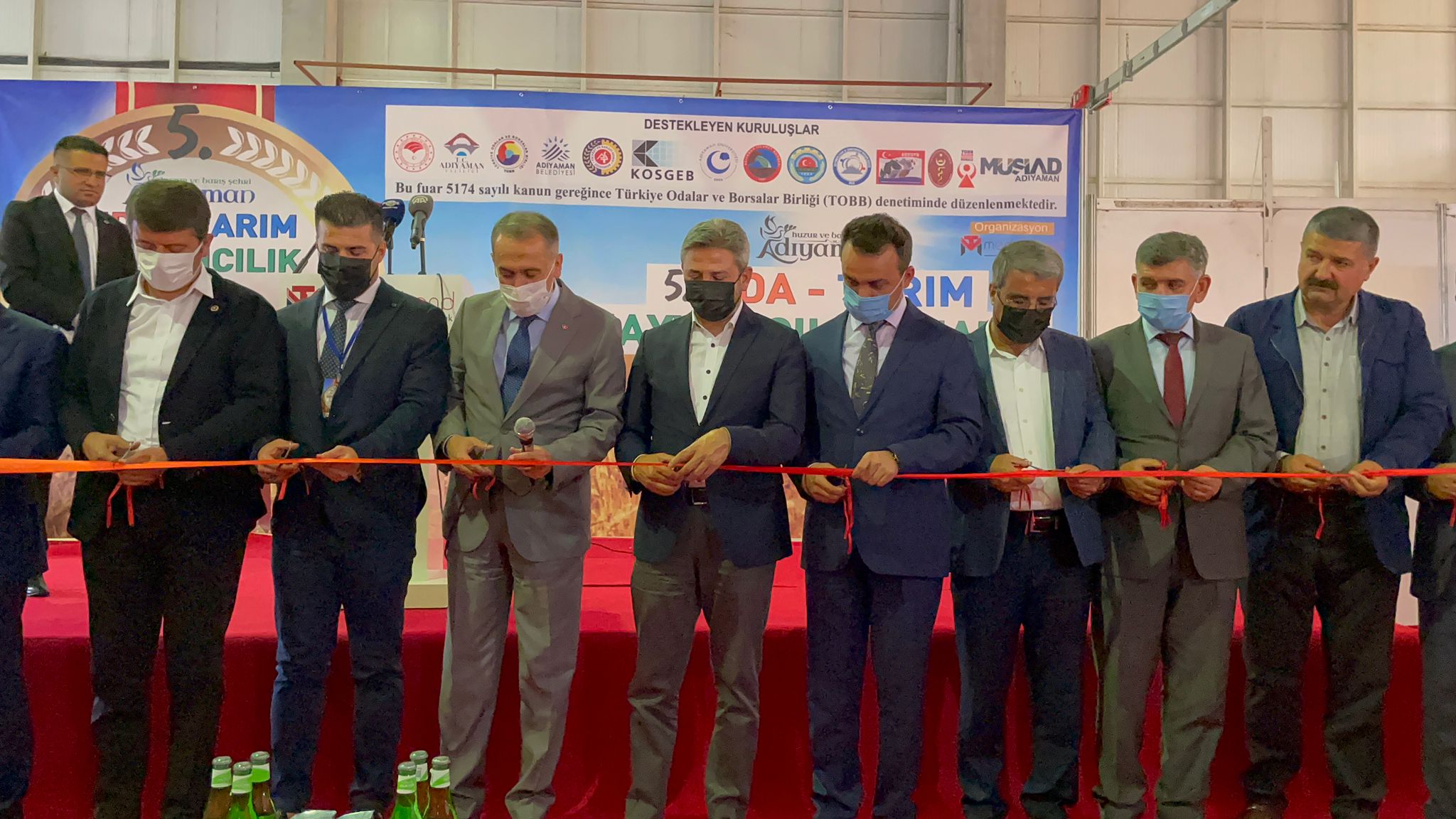 Adıyaman’da 5. Gıda Tarım ve Hayvancılık Fuarı açıldı