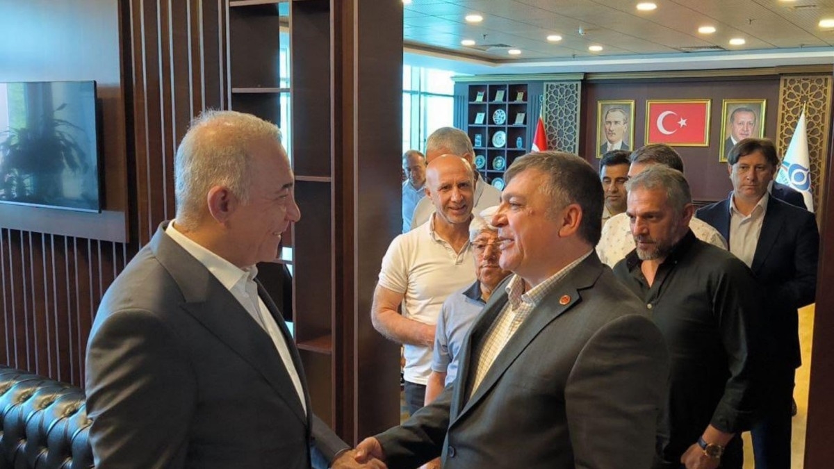 ASİAD Başkanı Doğan'dan Dursun'a teşekkür ziyareti