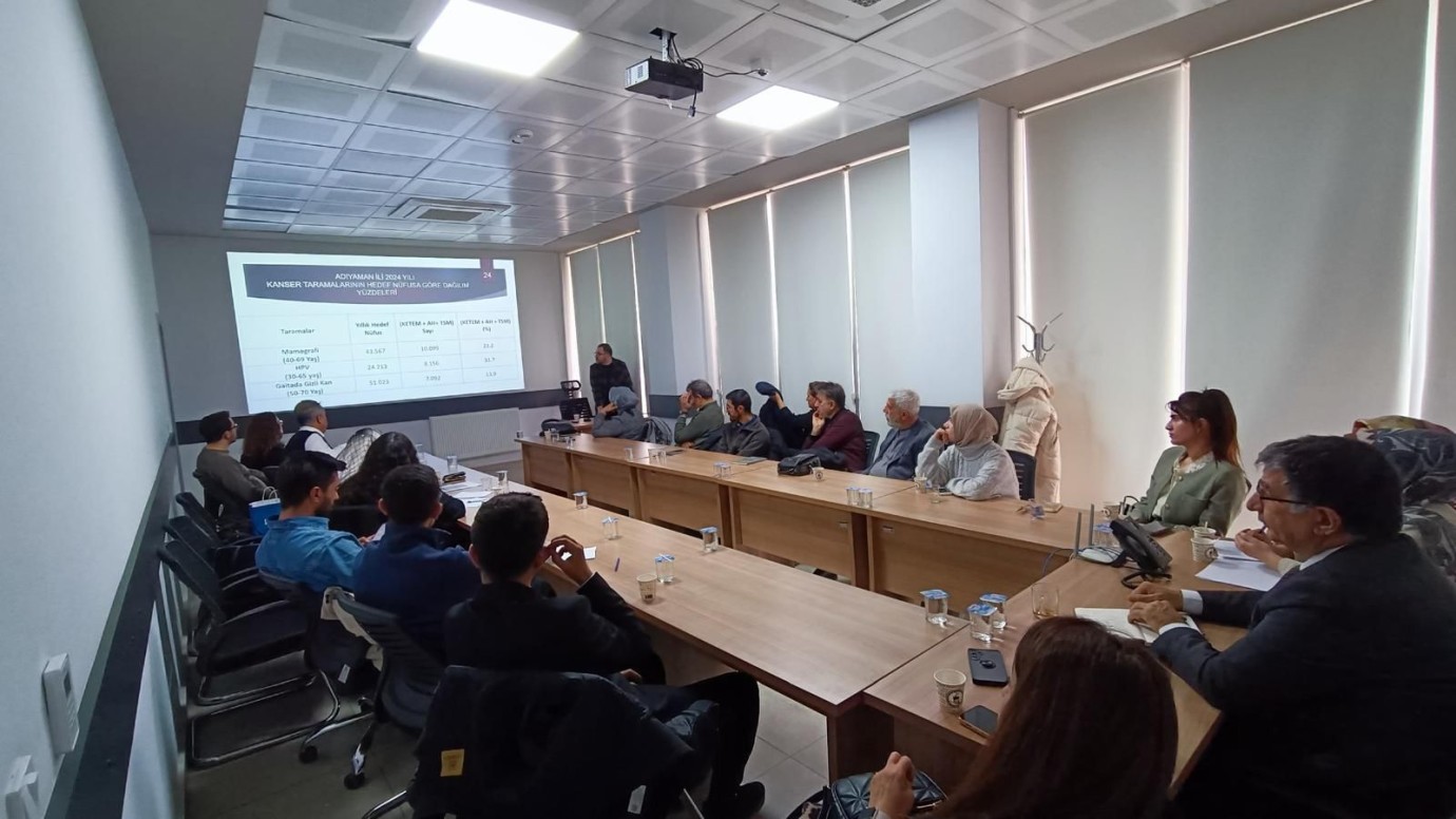 Adıyaman’da İl Kanser Kontrol Danışma Kurulu Toplantısı düzenlendi