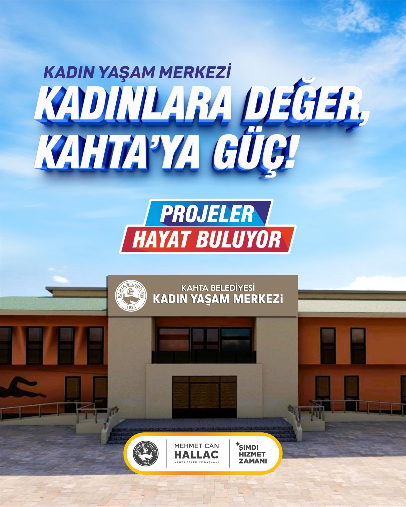 Kahta Belediyesi’nden Kadınlara Özel Yaşam Merkezi Müjdesi