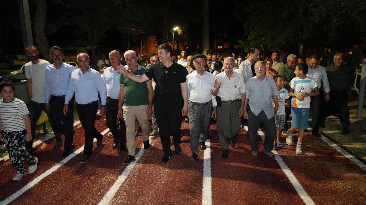 75. Yıl Koşu Parkı yenilenen yüzüyle Adıyamanlılardan tam not aldı