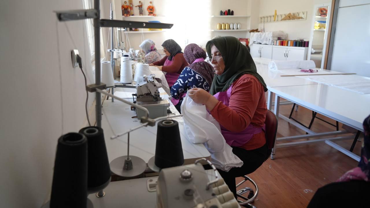 Adıyaman Belediyesi Kadın Gençlik Merkezi’nde Sünnet Şöleni mesaisi