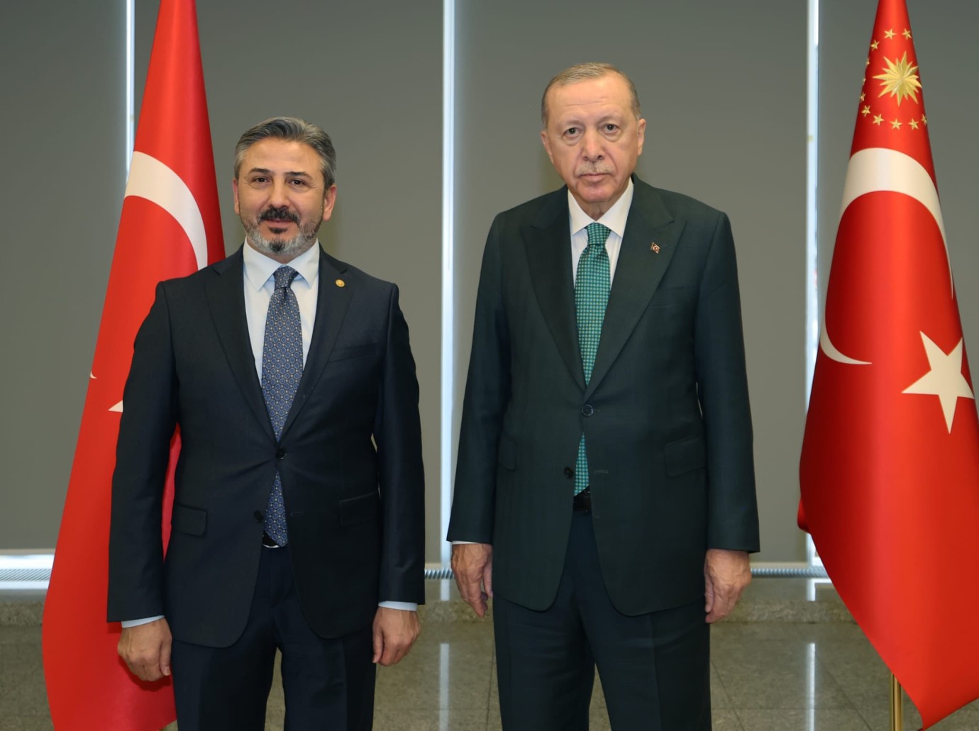 Bakan Yardımcısı Aydın, Cumhurbaşkanı Erdoğan ile Bir Araya Geldi