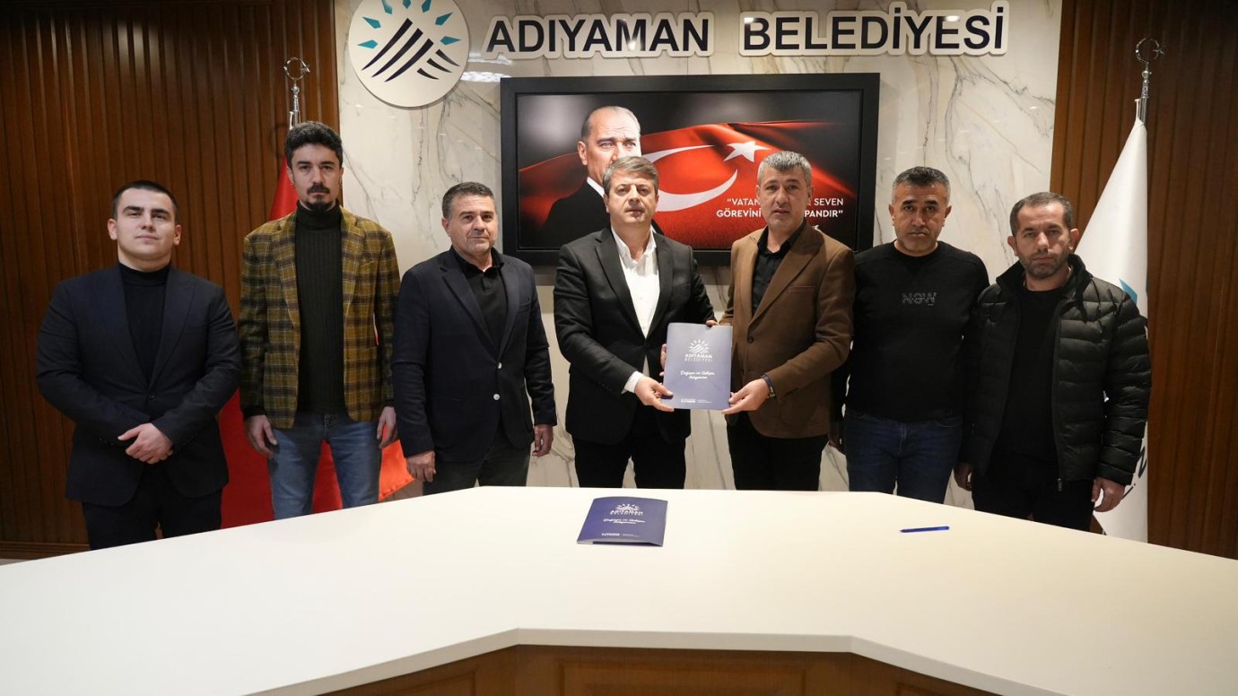 Adıyaman Belediyesi’nde toplu iş sözleşmesi imzalandı