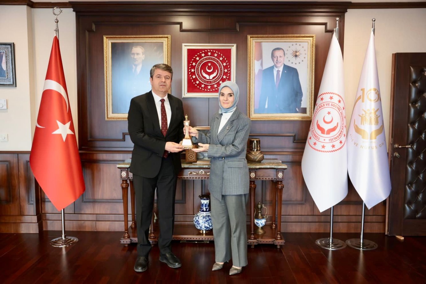 Başkan Tutdere Ankara’da önemli temaslarda bulundu