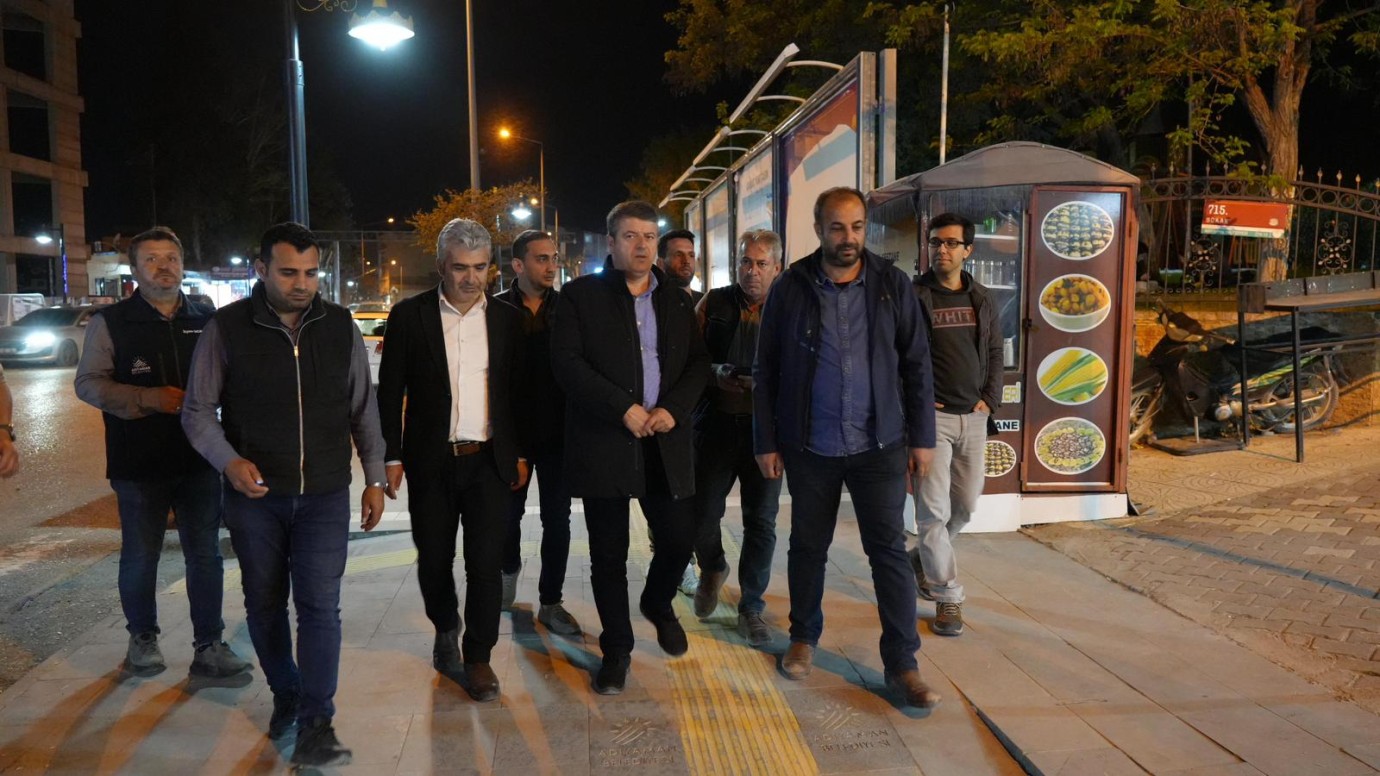 Adıyaman’ın kalbi yenileniyor: Atatürk ve Gölbaşı caddeleri ışıl ışıl oldu