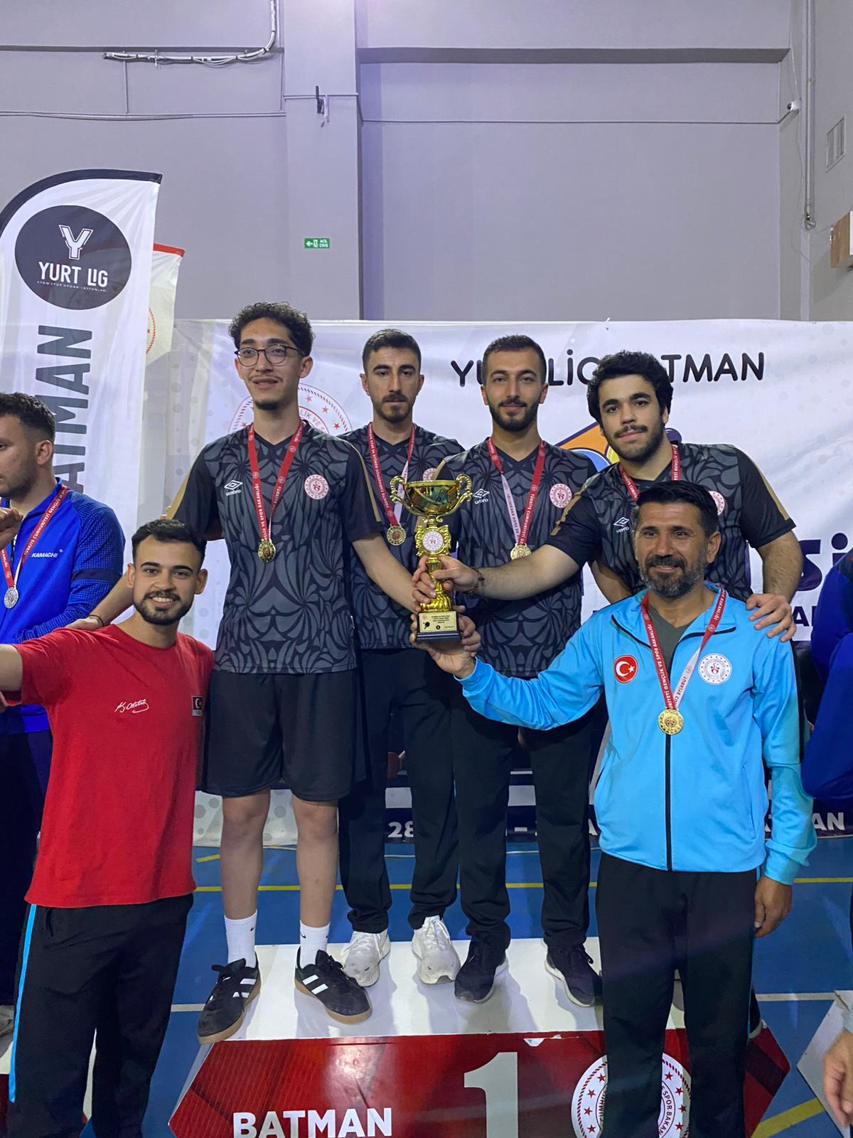 Adıyaman Veysel Karani Erkek Yurdu’ndan Güneydoğu’da Şampiyonluk Gururu