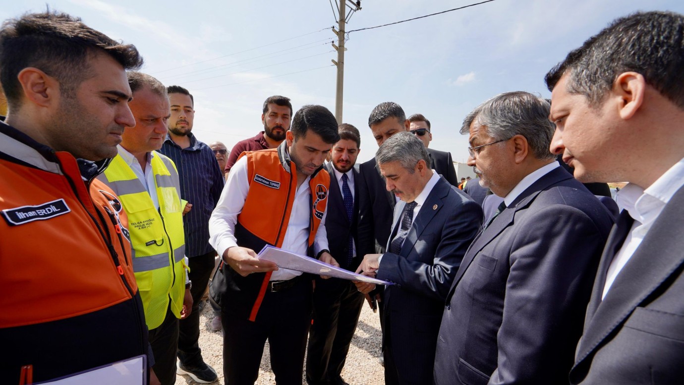 Adıyaman-Çelikhan Yolunda Şehir Geçişi Bölümüne Başlanıldı