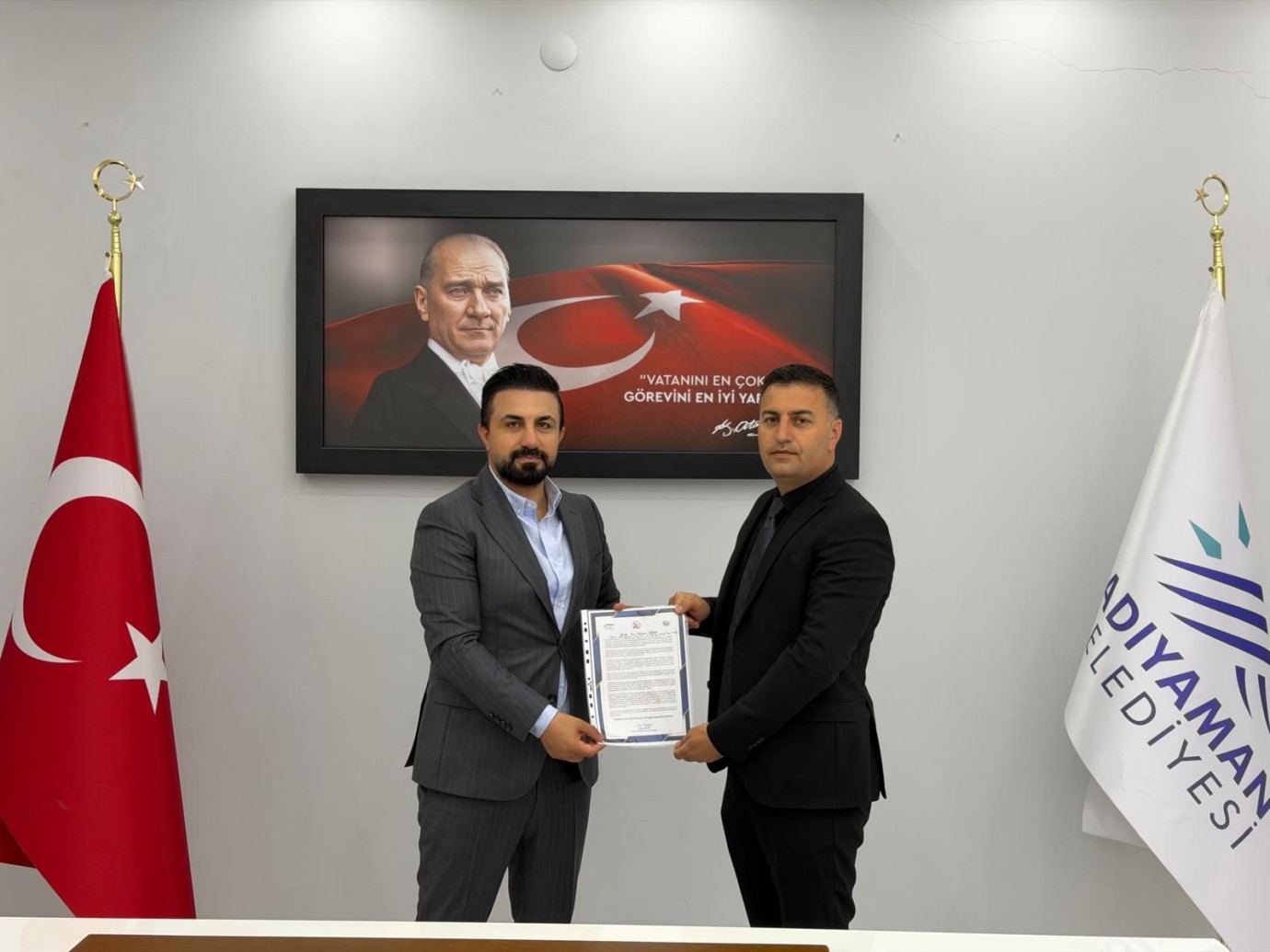 SGK’dan Adıyaman Belediyesine teşekkür belgesi