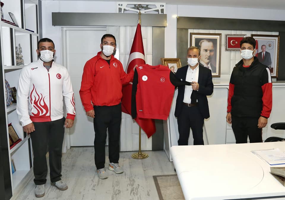 Başkan Kılınç'tan Milli Sporculara Destek