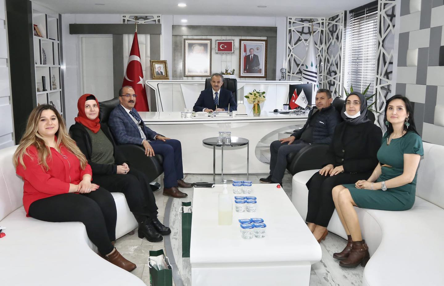 Yeşilay Adıyaman Şubesinden, Başkan Kılınç'a Ziyaret