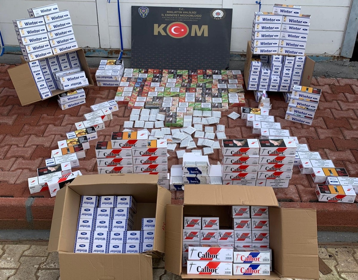 Kaçak sigara üretimine 2 gözaltı