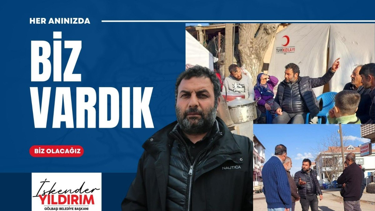 İskender Yıldırım “Gölbaşı belediyesini halkın baba ocağı olarak gördük”