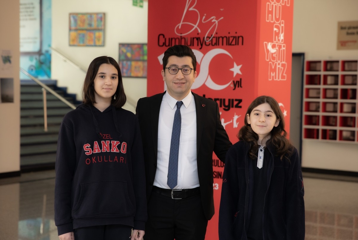 SANKO Okulları öğrencileri sergi ve ödül törenine davet edildi