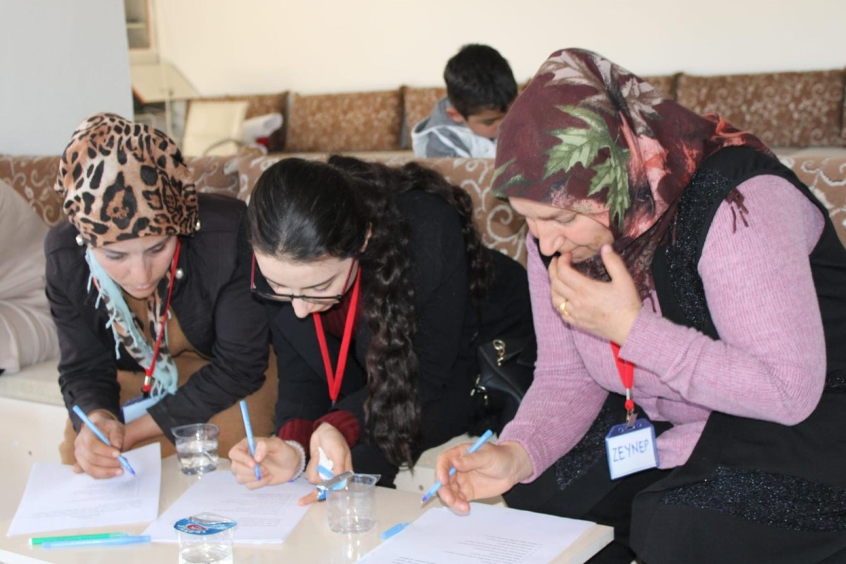 Adıyaman'da kadınlara 'Şiddetsiz İletişim Eğitimi' verildi