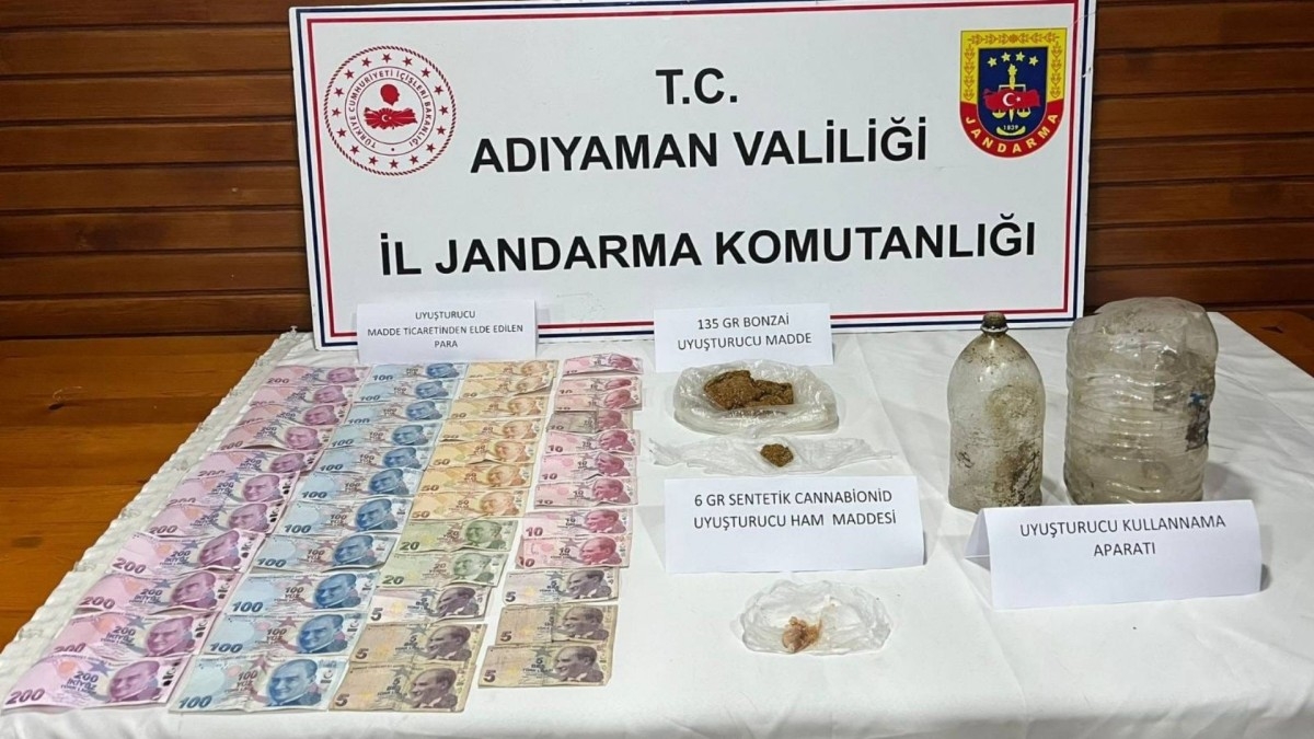 Jandarma’dan uyuşturucu operasyonu