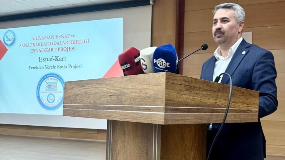 Milletvekili Alkayış: Esnaf-Kart Projesi, Adıyaman’a ekonomik canlılık katacak