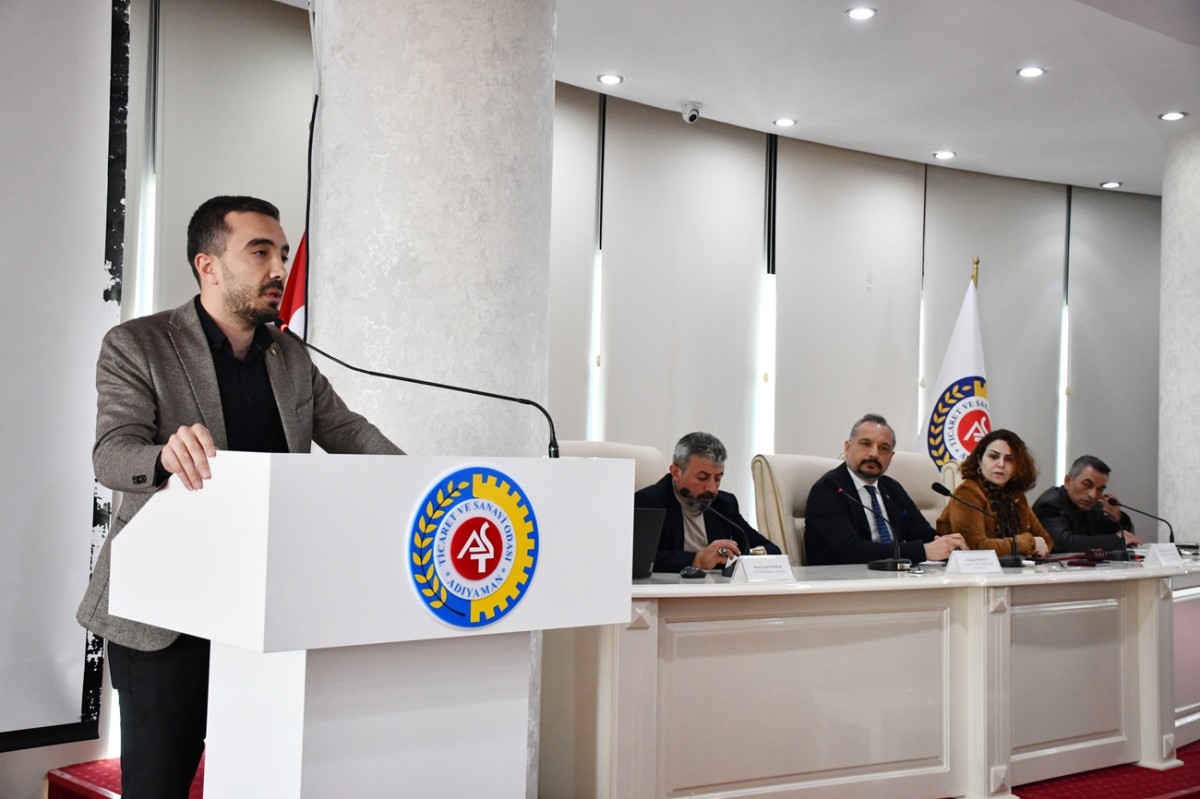 Hamit Doğan ATSO meclisine UNDP’nin hizmetlerini anlattı