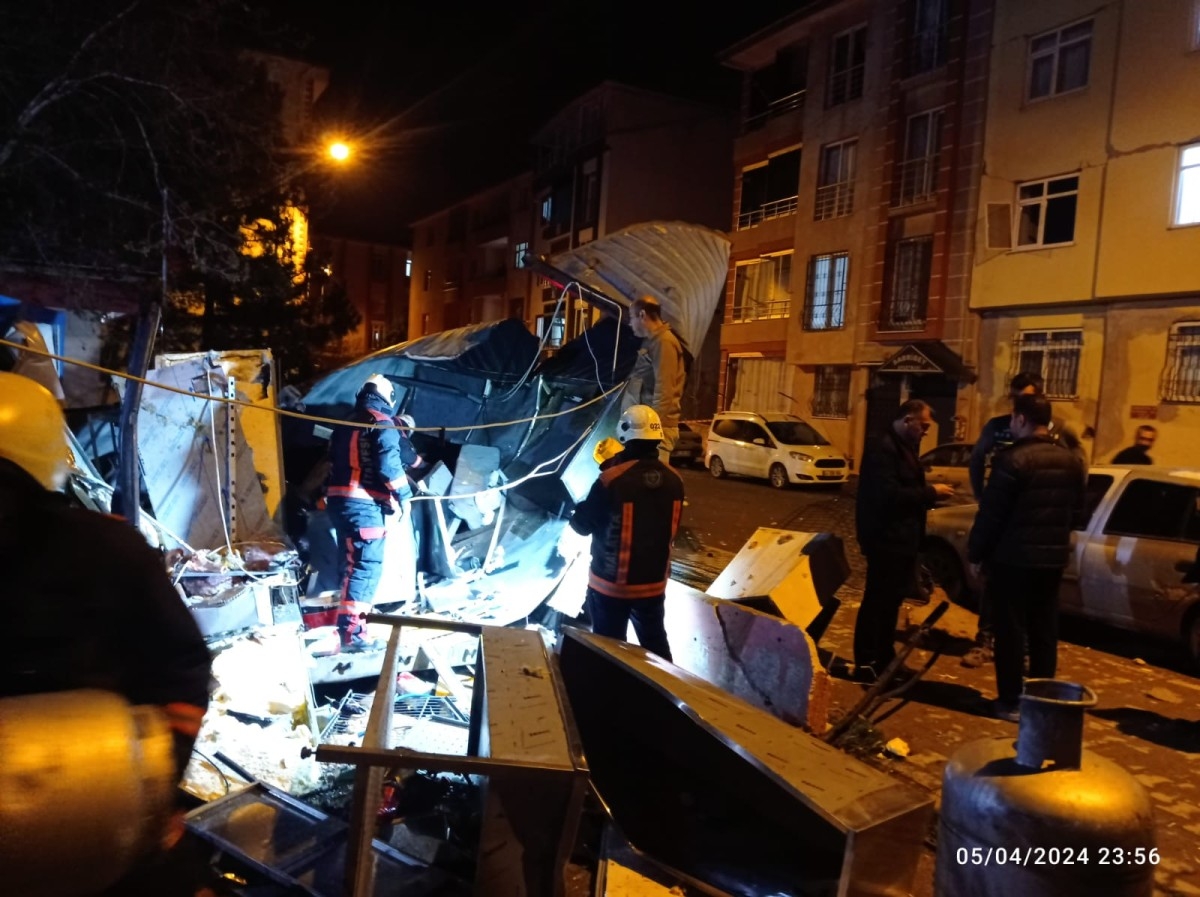 İftar hazırlığındaki tüp patladı  - Videolu Haber