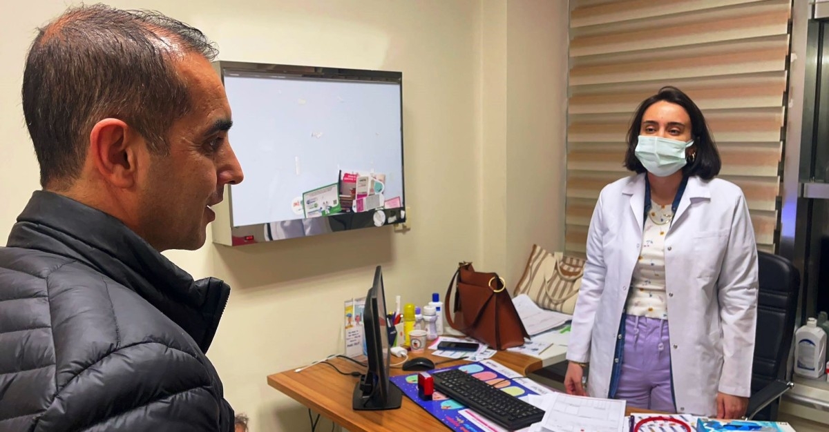 Başhekim Doç.Dr. Mehmet Şirik'ten sağlık personellerine teşekkür ziyareti