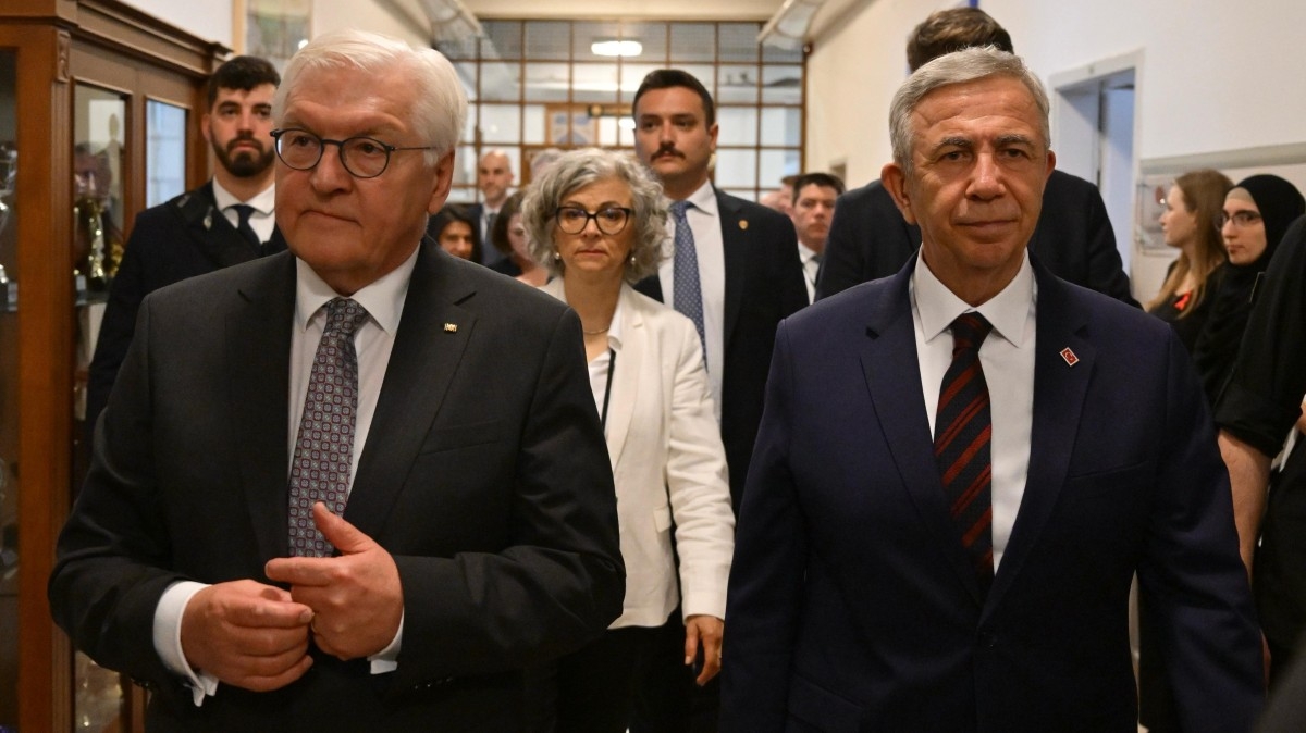 Mansur Yavaş ve Almanya Cumhurbaşkanı Steinmeier bir araya geldi