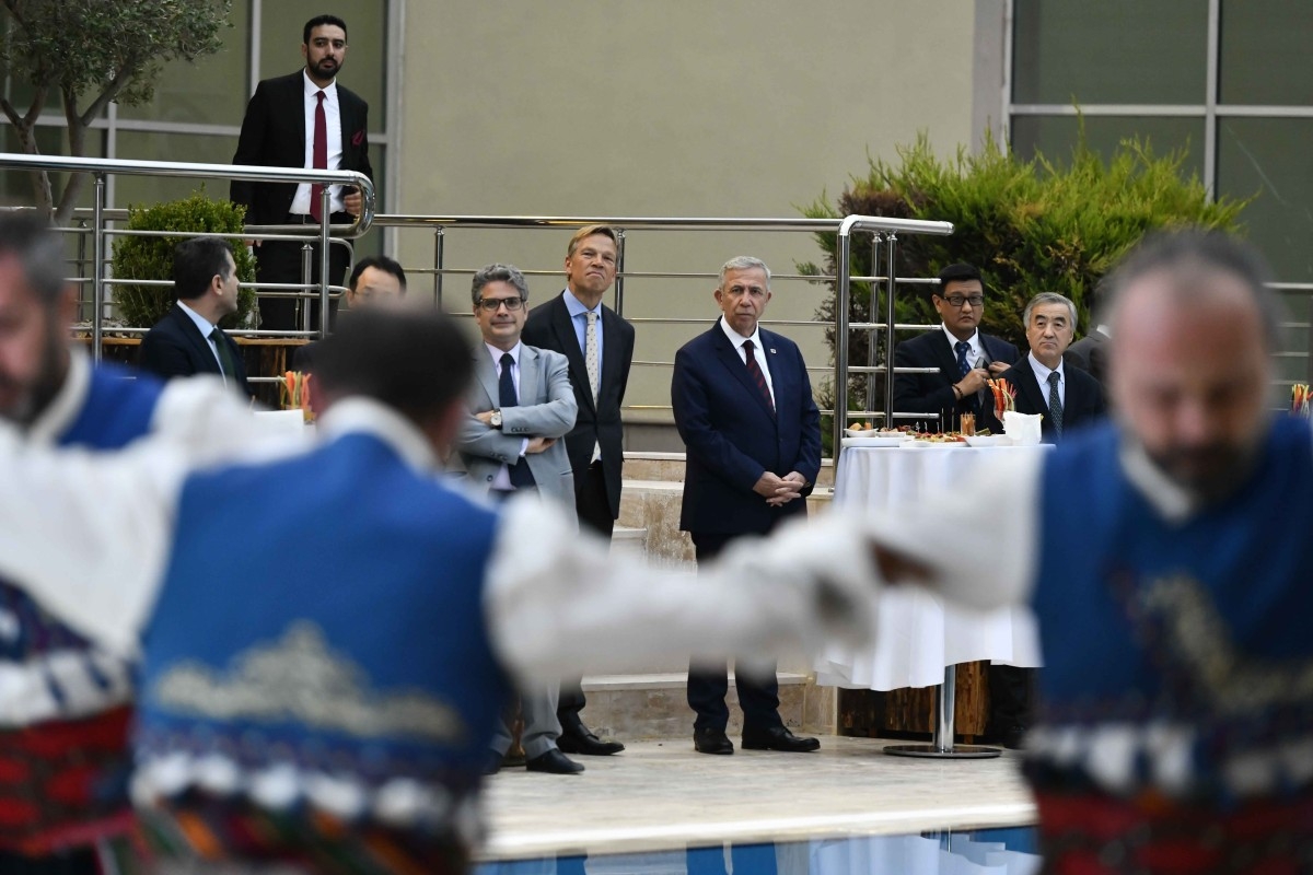 Mansur Yavaş’tan Büyükelçi ve misyon şeflerine 23 Nisan resepsiyonu  - Videolu Haber