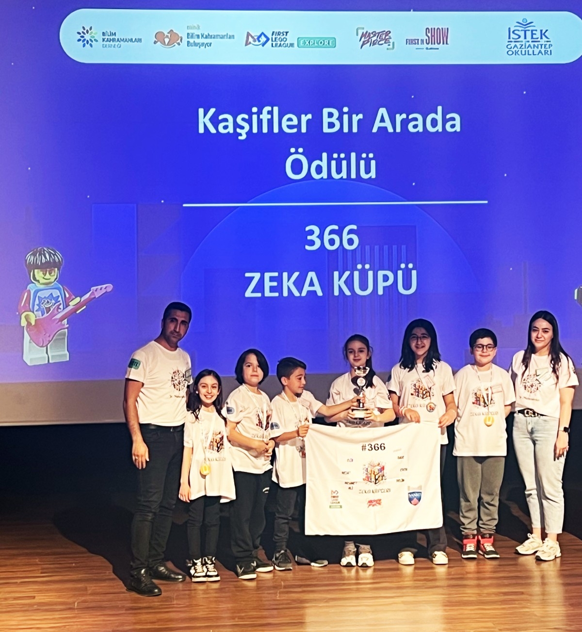 SANKO Okulları Öğrencilerinin Fırst Lego başarısı