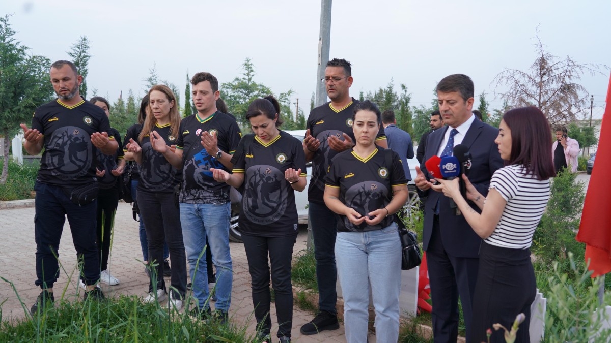Kıbrıs’tan gelen heyet Başkan Tutdere’yi ziyaret etti