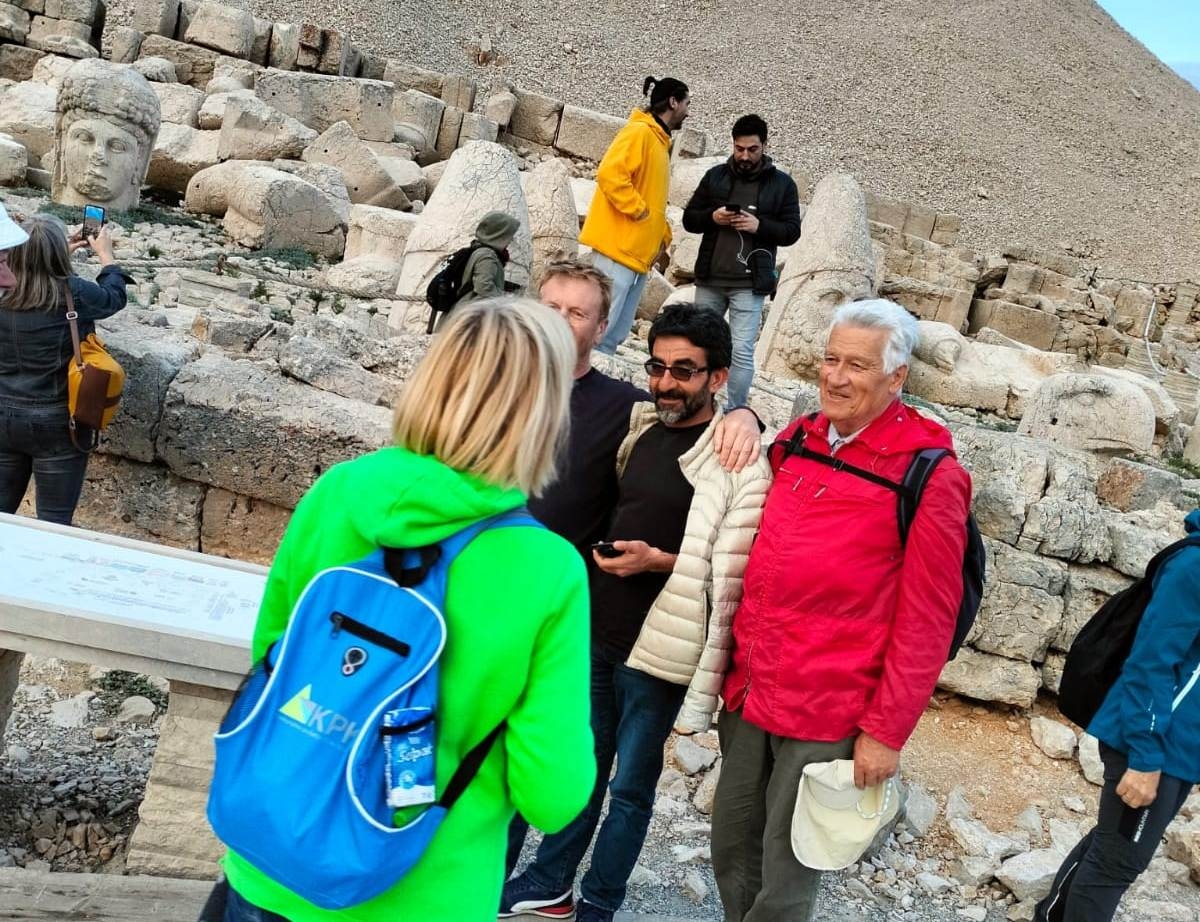 Slovenya’dan Nemrut’ta turlar başladı