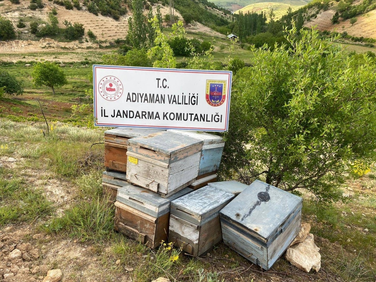 Adıyaman’da arı kovanı hırsızlığına 1 gözaltı