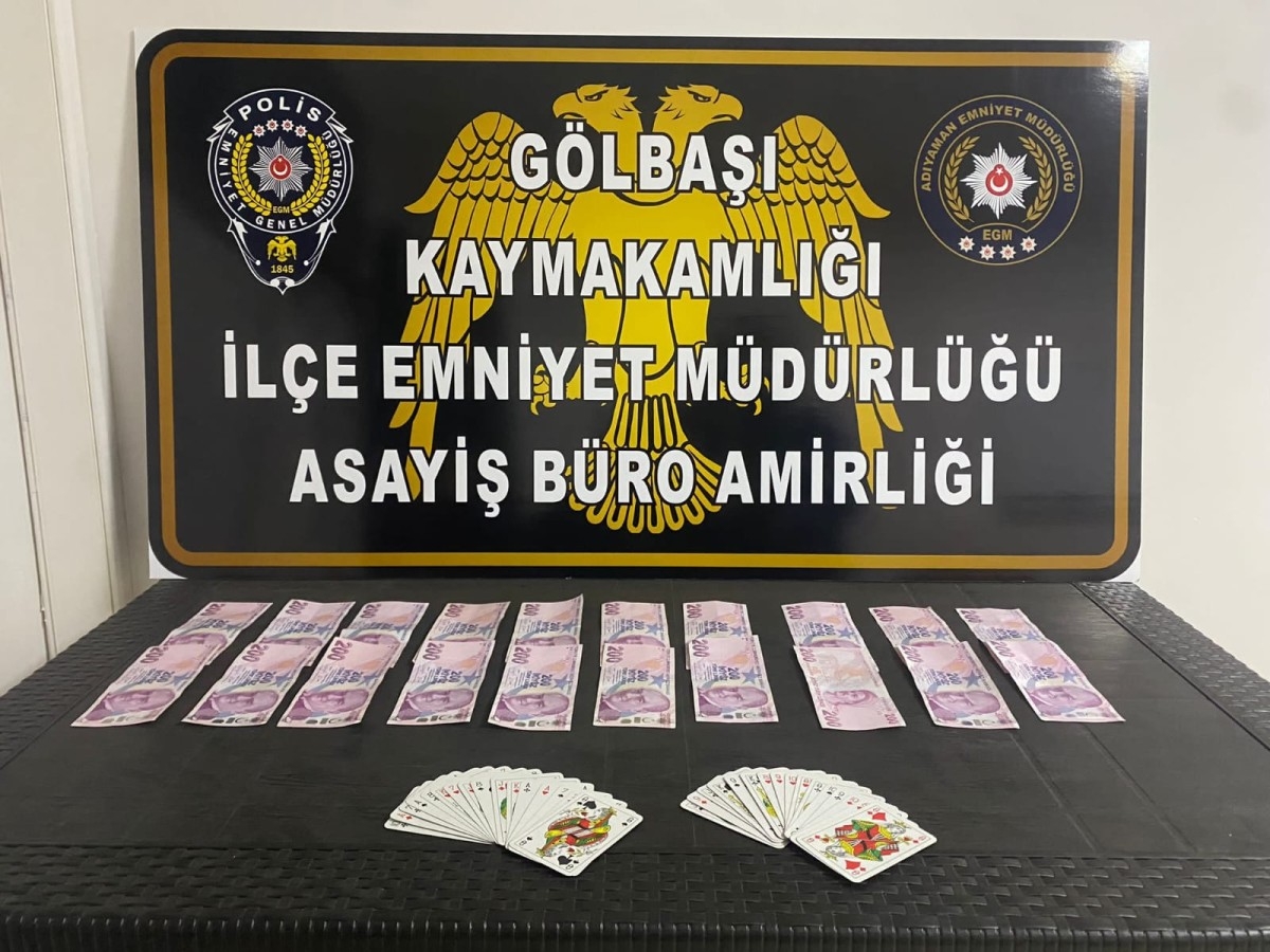 Gölbaşı’nda kumar operasyonuna 6 gözaltı