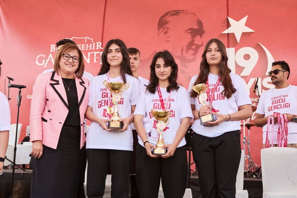 Gaziantep'te '19 Mayıs Atatürk’ü Anma, Gençlik ve Spor Bayramı' etkinliği düzenlendi