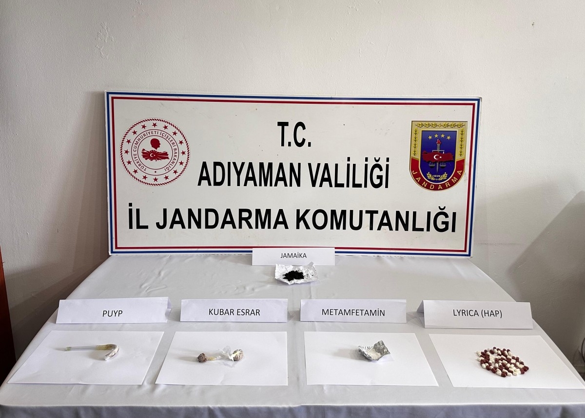 Adıyaman'da uyuşturucu operasyonuna 5 gözaltı