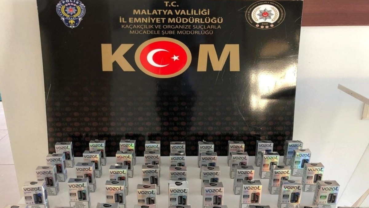 Malatya'da kaçak elektronik ürün operasyonu