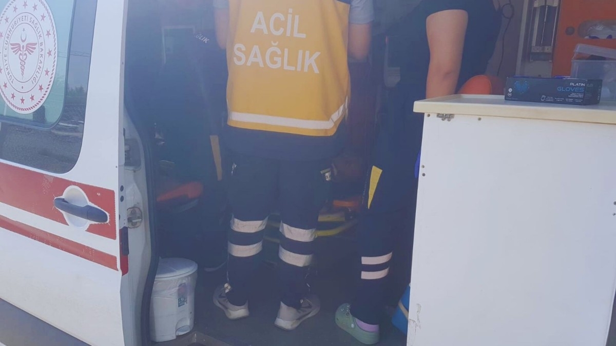 Karapınar Mahallesi'nde trafik kazası: Bir kişi yaralandı