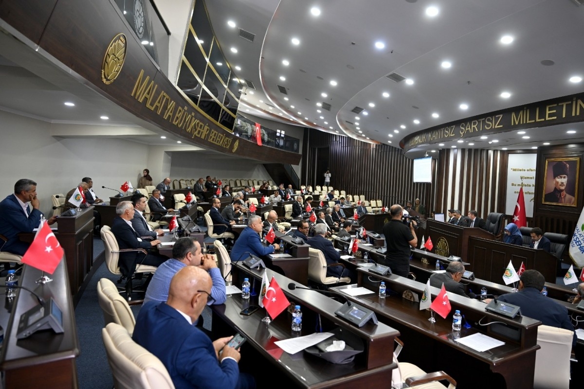 Malatya Büyükşehir Belediye Meclisi'nin Ekim Ayı Toplantıları sona erdi