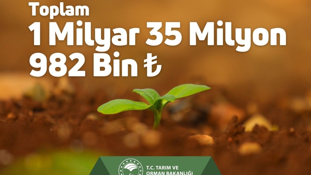 Bakan Yumaklı: Tarımsal destek ödemeleri başladı