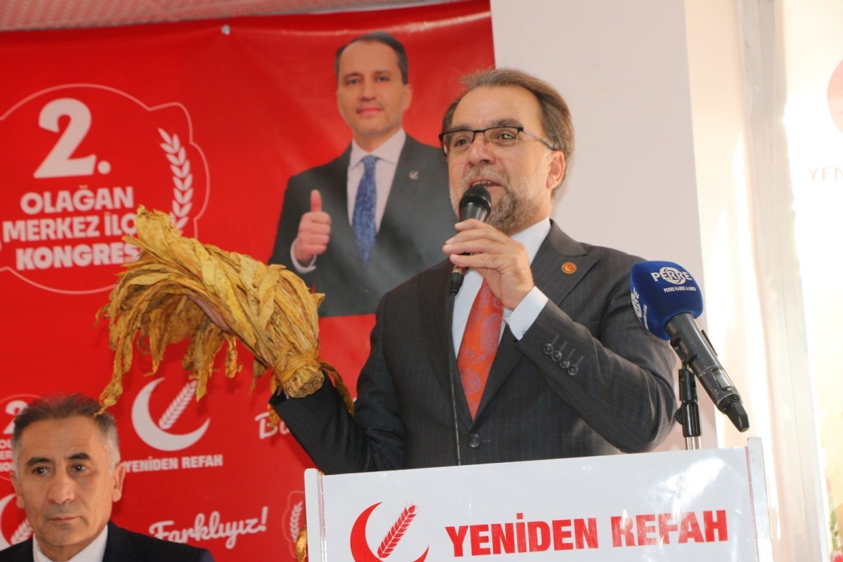 Yeniden Refah Partisi Adıyaman Merkez İlçe Kongresi'nde hükümete çok sert eleştiriler  - Videolu Haber
