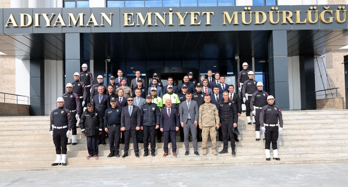 Adıyaman'da İl Emniyet Müdürlüğü yeni hizmet binasına taşındı