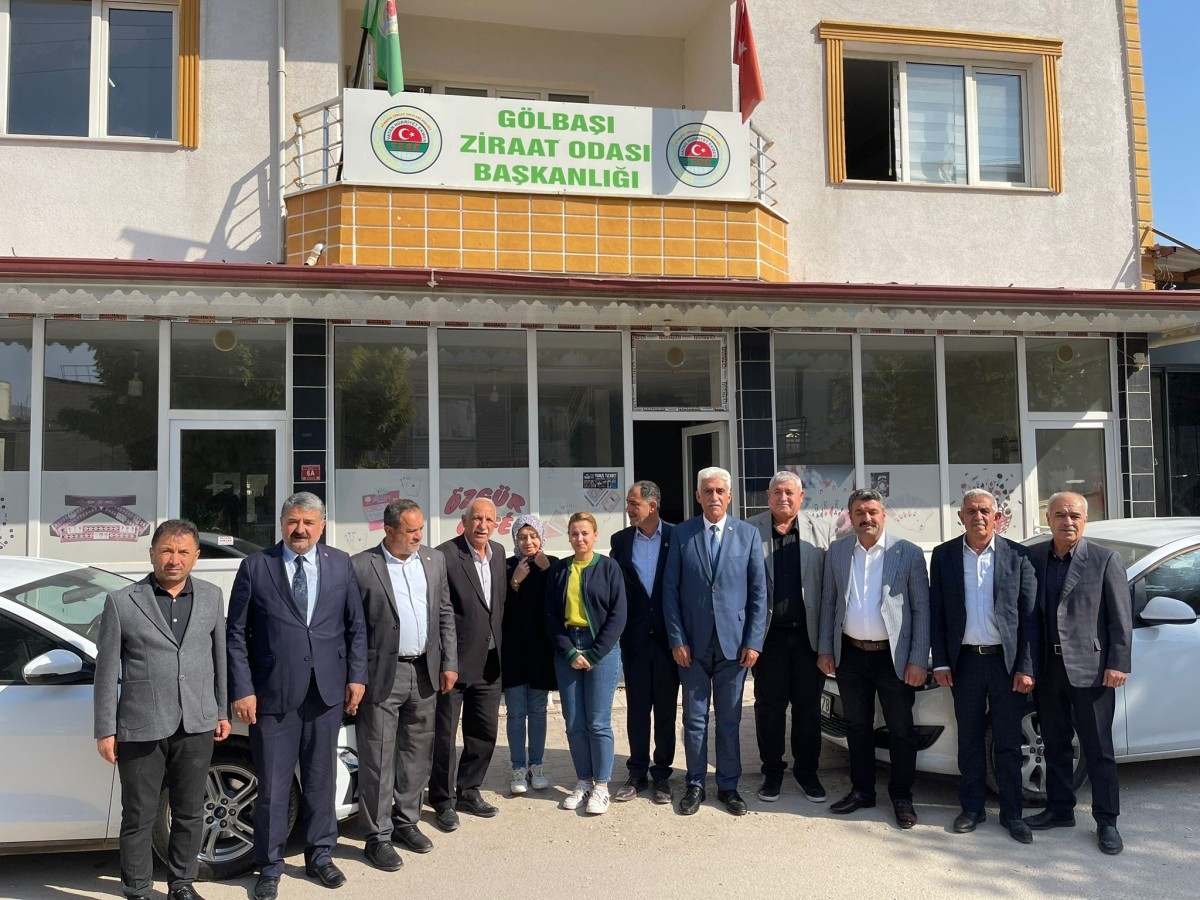 Adıyaman Ziraat Odaları İl Koordinasyon Kurulu Gölbaşı’nda toplandı