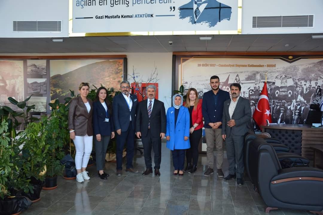 UNDP Türkiye Heyetinden Başkan Alkan’a ziyaret