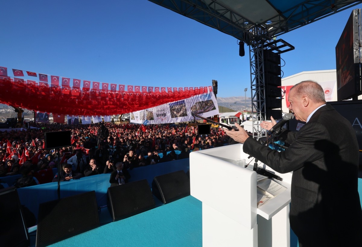 Cumhurbaşkanı Erdoğan Kahramanmaraş'ta: Terörle mücadelede kararlılık vurgusu