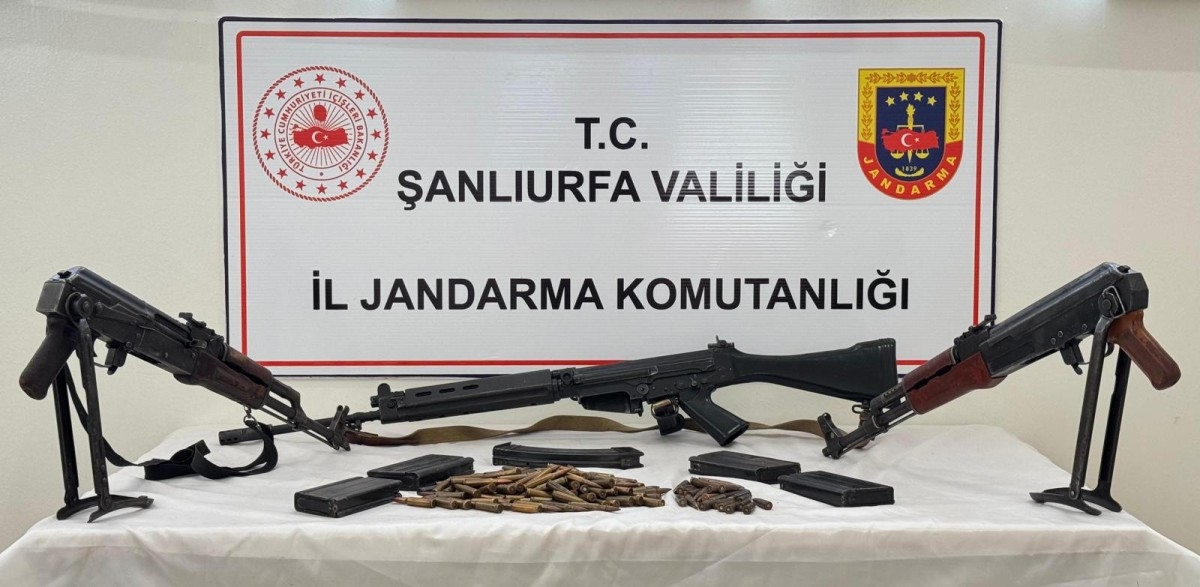Şanlıurfa’da silah kaçakçılığı operasyonu: 3 gözaltı