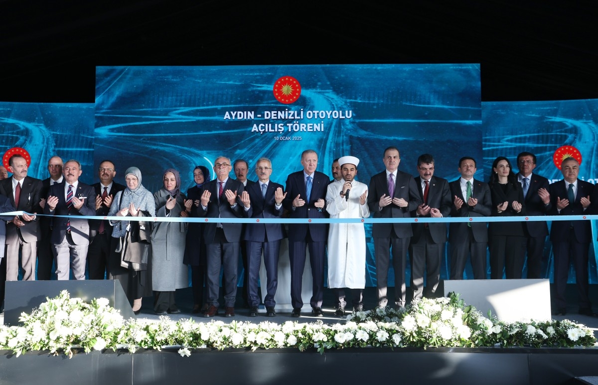 Cumhurbaşkanı Erdoğan, Aydın-Denizli Otoyolu’nun açılışında açıklamalarda bulundu