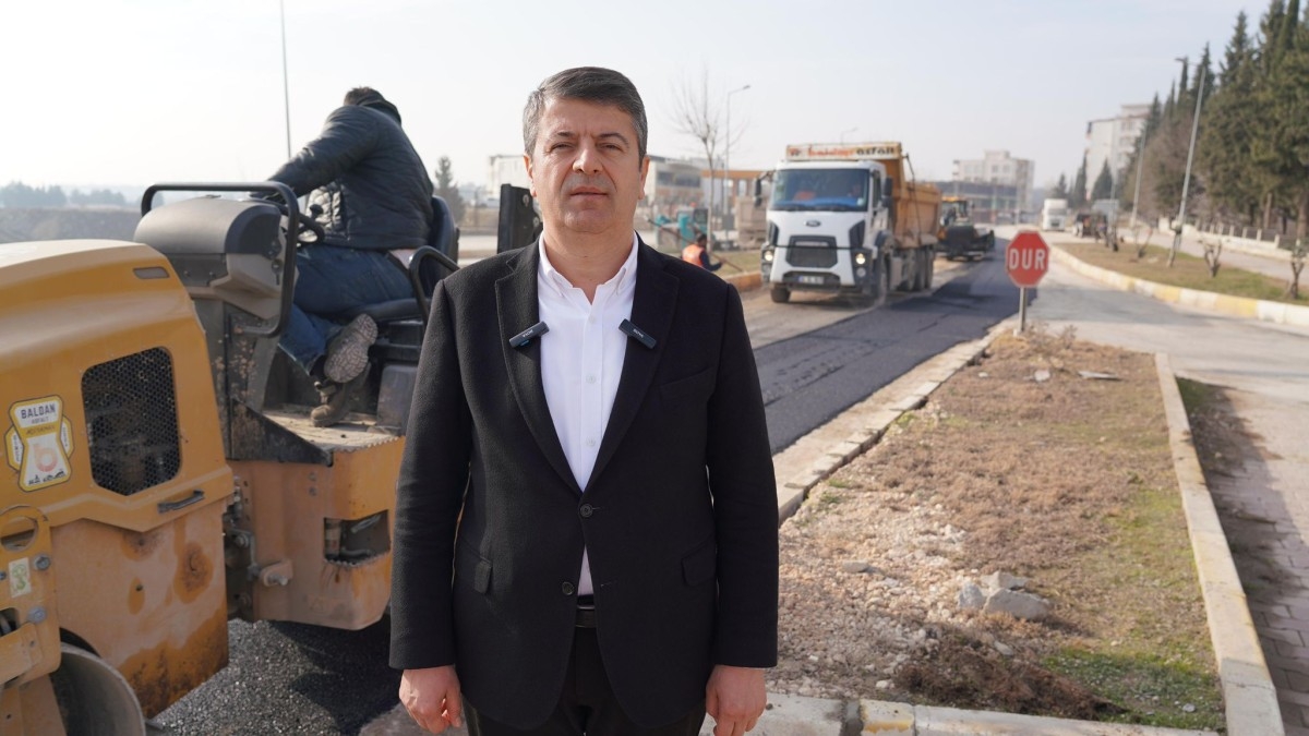 Adıyaman Belediyesi’nden yoğun asfalt ve altyapı çalışmaları