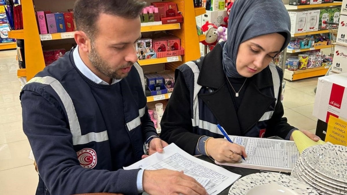 Adıyaman'da 57 işyerinde 2bin 137 ürün denetlendi