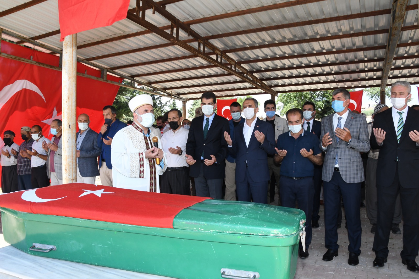 Kore Gazisi İbrahim Tatlı Son Yolculuğuna Uğurlandı