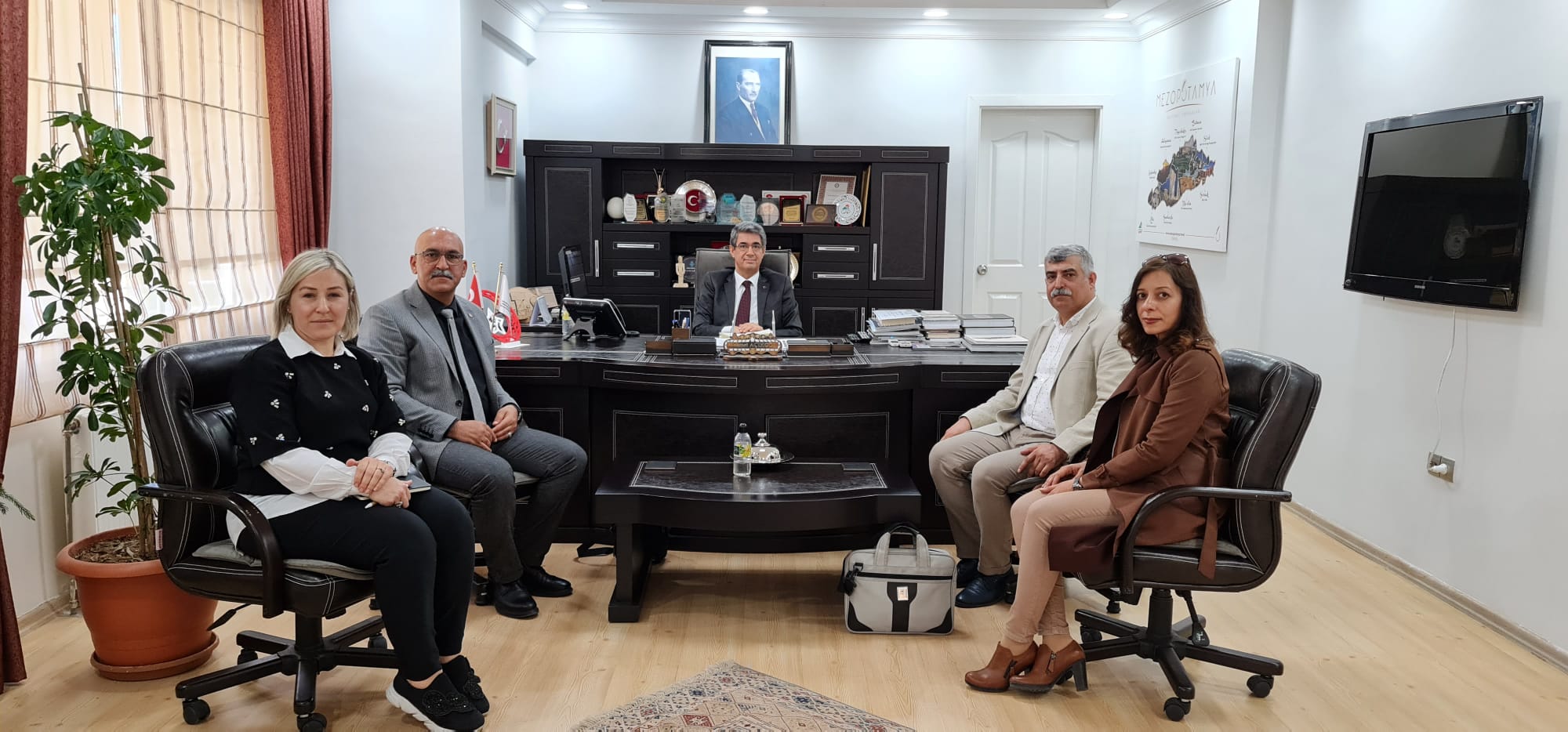 Açıkgöz’den Uluslararası 2. Perre Sanat Çalıştayı İçin Destek Sözü